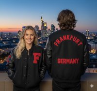 Frankfurt Germany Jacke red edition